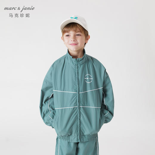 【三防】马克珍妮秋装新款 男童时尚宽松运动外套231372 商品图2