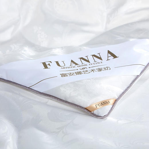 富安娜锦瑟年华提花桑蚕丝夏被 商品图4