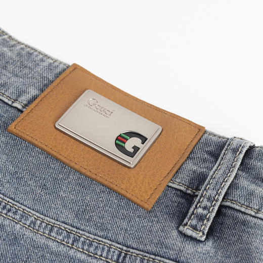 【断码清仓】HX 夏季水洗牛仔九分裤S210420043101 商品图7