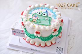 1027CAKE |  手绘蛋糕 卡通恐龙