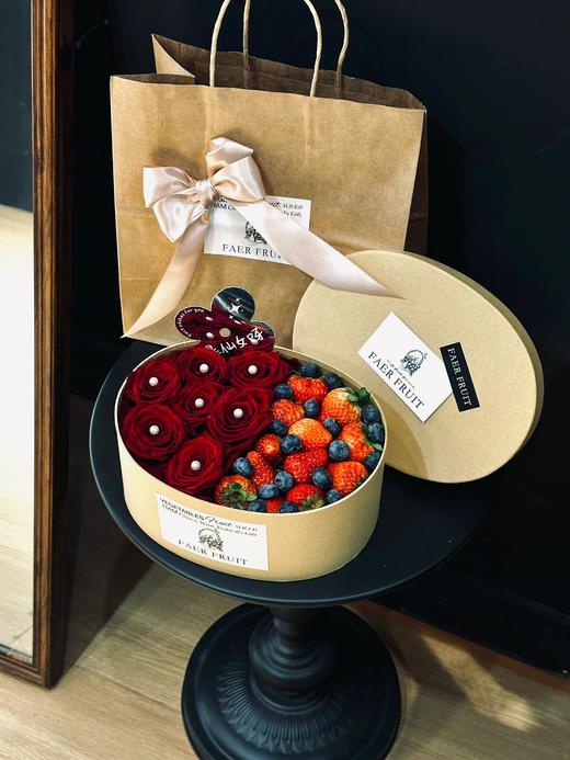 简约法式牛皮套二花盒（鲜花水果礼物伴手礼） 商品图2