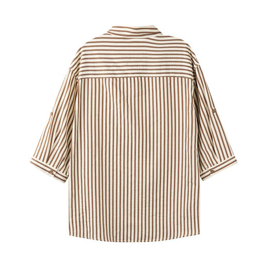 【断码清仓】HX 夏季翻领中袖衬衫S103422207101/02 商品图3