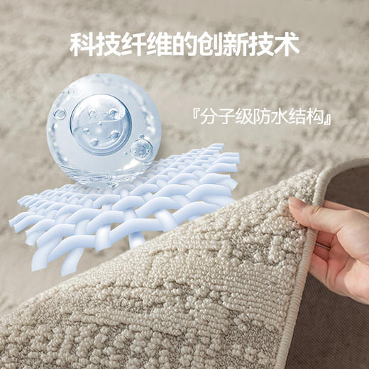 【春和】金蝉重磅三防工艺绒感地毯 商品图2