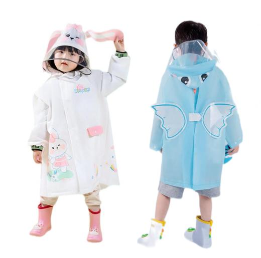 儿童雨衣 加厚便携雨披 男童/女童雨衣 商品图0