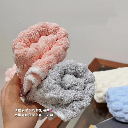 【家居百货】13.8买一送一毛巾界天花板来了【珊瑚绒柔软毛巾】 A类婴幼儿安全标准 孕妇 宝宝可用 比普通毛巾更吸水，更柔软、更亲肤！ 商品图6