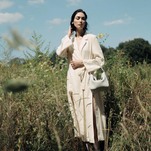 【刘亦菲赵露思同款】品牌直发 APEDE MOD 软牛皮奶油方包（长短双肩带）「紫色蓝色预售」 商品图6