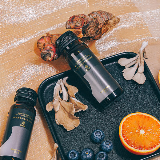 【桃红梨白】龙凤肽接骨木莓多肽蛋白饮50ml*6瓶/盒 商品图4