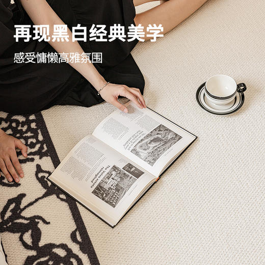 【繁枝】金蝉新西兰优质羊毛混纺地毯 商品图2