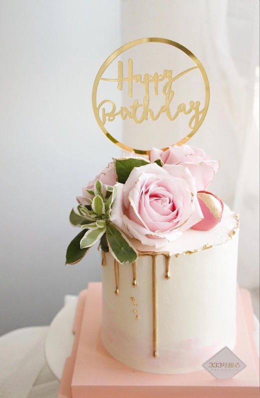 鲜花蛋糕&粉 商品图1