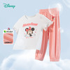 迪士尼童装女童短袖t恤九分裤套装夏季中小童天丝莫代尔两件套 商品缩略图1