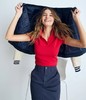 Aeropostale 美式校园风 纯色去logo女款3粒扣Polo衫 ￥299/2件 商品缩略图0