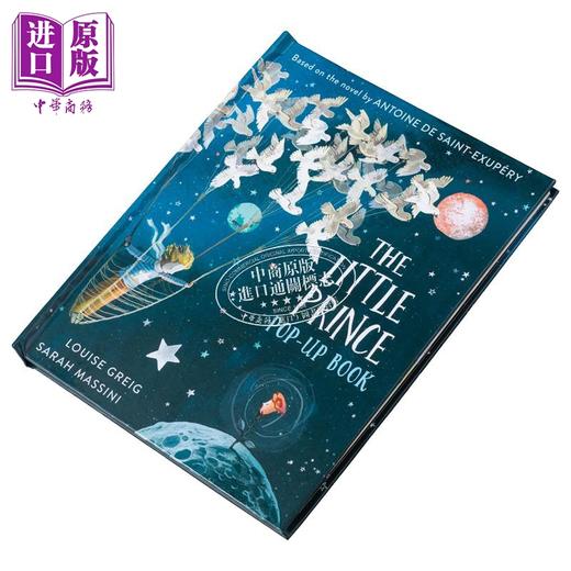 【中商原版】小王子立体书 英文原版 The Little Prince Pop Up 原装进口正版 安东尼 圣修伯里 儿童节礼物 可免费提供音频 商品图1