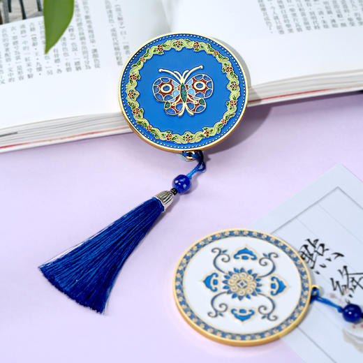 凡尔赛对镜古风流苏镜子 商品图3