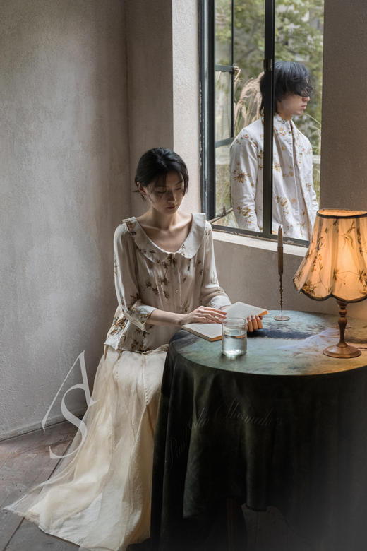 Paul Harnden  男士米白色FLORA棉质BLAZER西装外套 商品图5