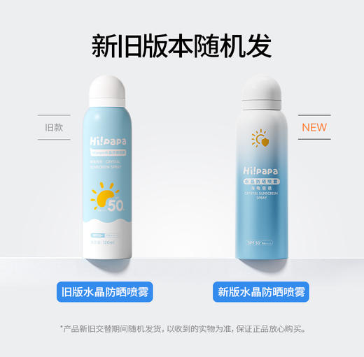 新夏日满赠活动   品牌直发，带防伪！【海龟爸爸水晶防晒喷雾】持证防晒12.5小时防晒红、16小时防晒黑，富含3种保湿植萃，一喷成膜，防水防汗的防晒喷雾。 商品图1