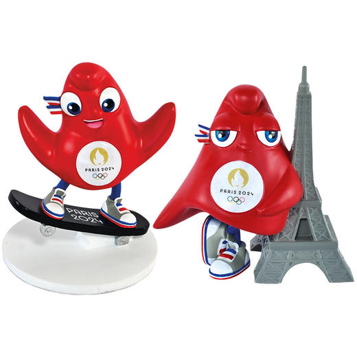 巴黎奥运会吉祥物弗里热吉祥物摆件玩偶 商品图0