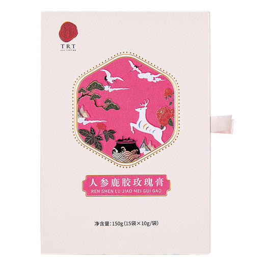 【正宗同仁堂品牌】北京同仁堂 人参鹿血膏150克（15袋*10g）八种好料 胶养佳人 膏体细腻无杂SY 商品图4