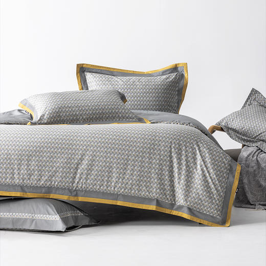 多喜爱 全棉新疆棉斜纹四件套 克希亚 商品图4