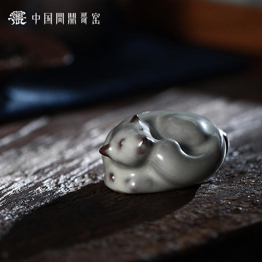问鼎哥窑致巧款云狐茶宠（缺货）舒雁茶宠 商品图3