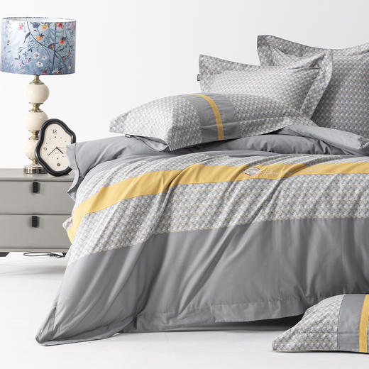 多喜爱 全棉新疆棉斜纹四件套 安伯亚 商品图5