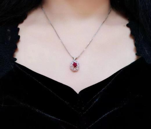 0.83ct 红宝石吊坠 商品图4