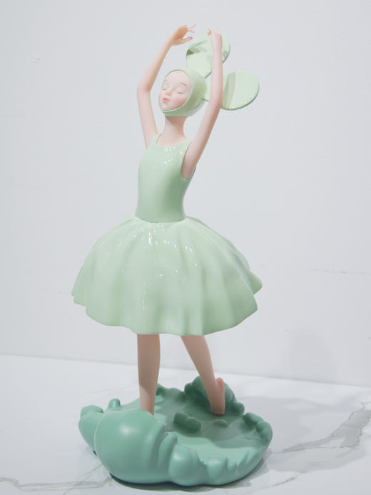 《澜》然女孩-薄荷绿 商品图0