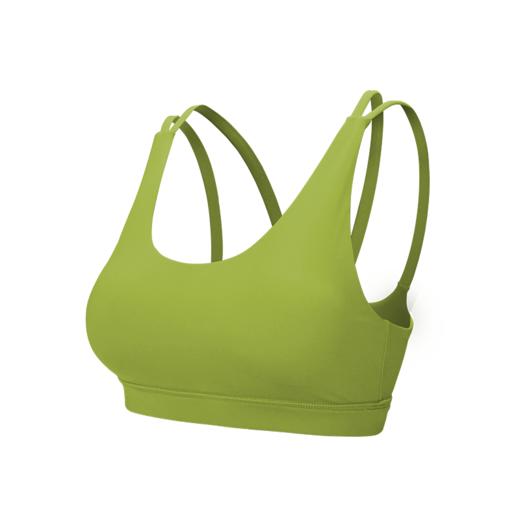 爱帝女士高弹软支撑细肩带美背瑜伽背心自带胸垫 商品图8