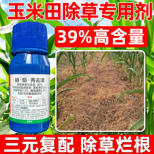 玉米苗后封闭除草剂36%硝烟莠去津三元复配专除玉米田杂草除草剂 商品图4