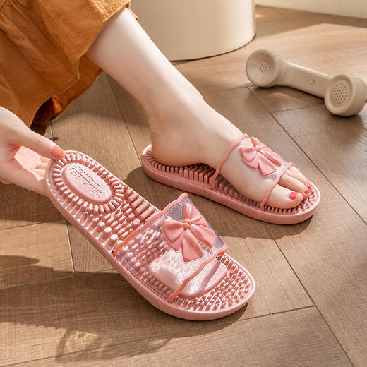 【足底按摩鞋】女士拖鞋居家外穿浴室洗澡室内凉拖鞋家用防滑四季 商品图3