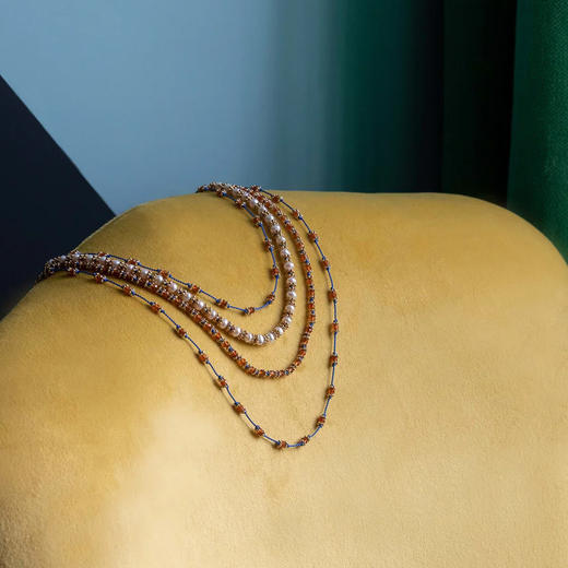 北京仓｜Tityaravy-KAMALA-莲花 项链［法国设计师］ 商品图2