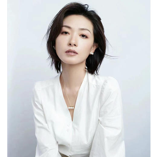 ysxb-07003【云赏珠宝】杜杜老师专属福利-玫瑰的故事耳饰明星同款经典平衡木系列天然淡水高品质珍珠项链 商品图5