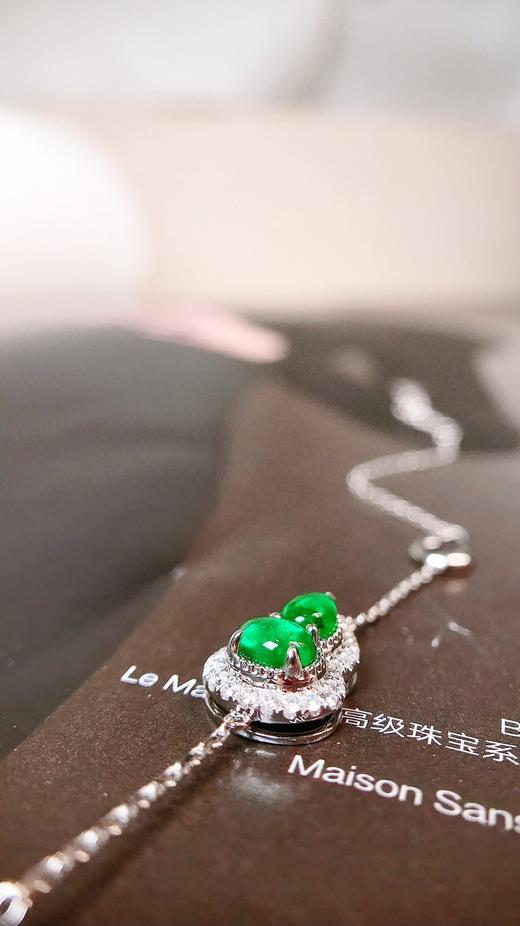 0.56ct 祖母绿手链 商品图1