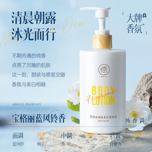 【12月限时兑换♥️69儒币+22.9元】儒意烟酰胺嫩肤香氛身体乳300ml 全身美白保湿 清爽不粘  | 儒意官方商城 商品图4