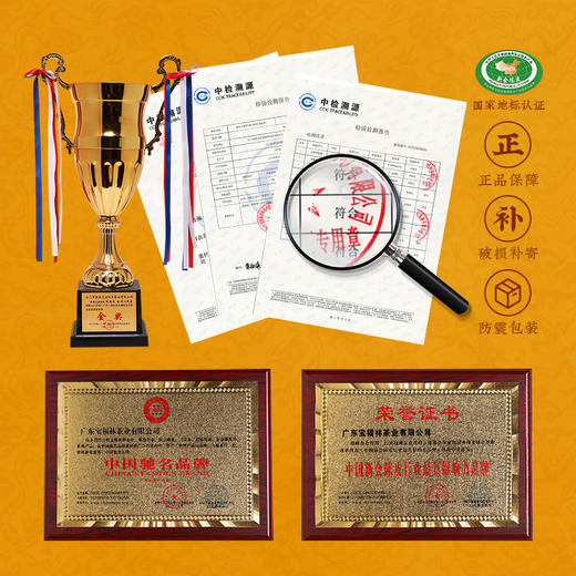 宝福林2010年黄金甲 新会陈皮50克 商品图3