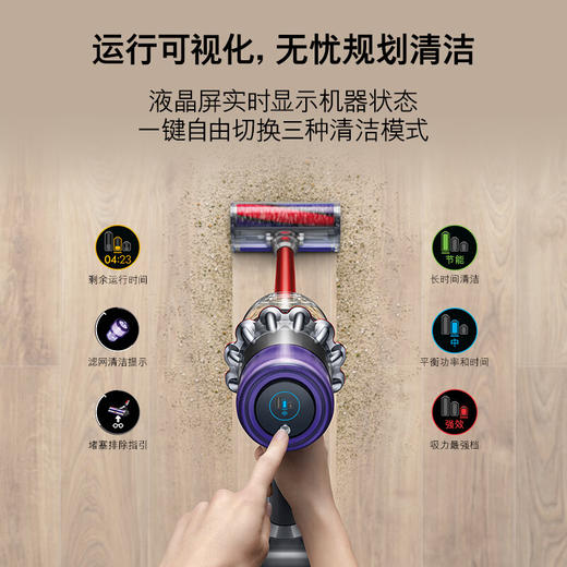 戴森(Dyson) 吸尘器 V11 FLUFFY 无绳吸尘器家用除螨无线手持宠物家庭适用 商品图2