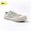 ISTEP白花蛇草水联名白色印花低帮休闲鞋帆布鞋 商品缩略图6