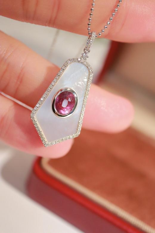 2.05ct 帕帕拉恰吊坠 商品图2