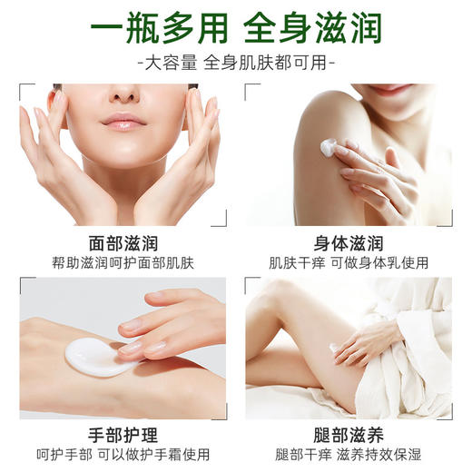 「500g大瓶装！加送小瓶」白海豚维生素原B5保湿霜 润滑面霜滋润春夏秋冬季美容护肤肌肤身体乳 商品图3
