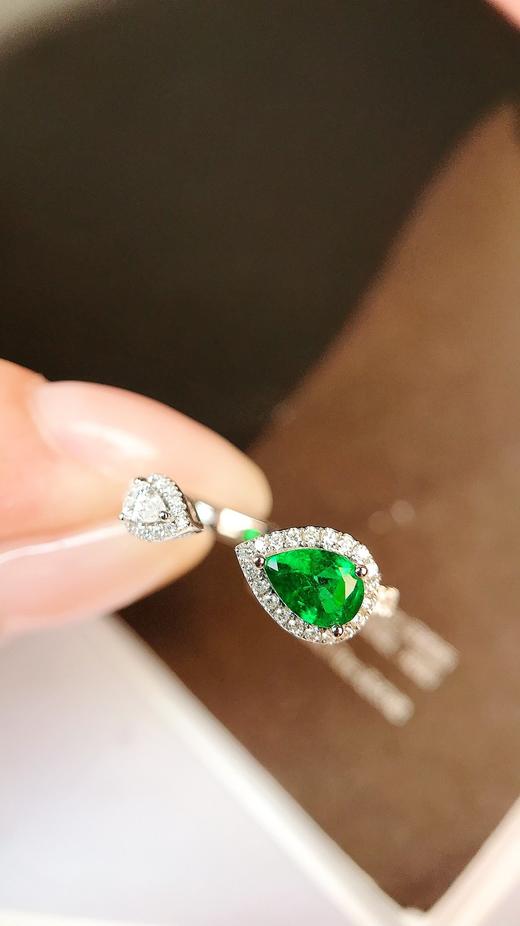 0.47ct 祖母绿戒指 商品图2
