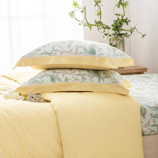 多喜爱 全棉新疆棉斜纹三/四件套 郁见美好 商品图4