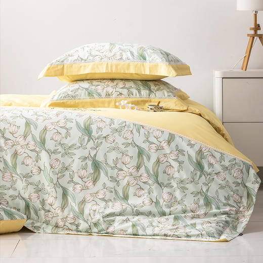 多喜爱 全棉新疆棉斜纹三/四件套 郁见美好 商品图3