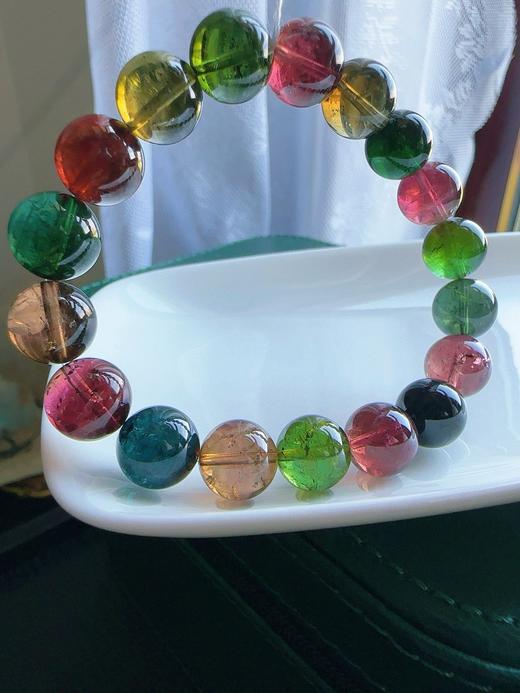 37.7g 10.9mm 碧玺手链 商品图3