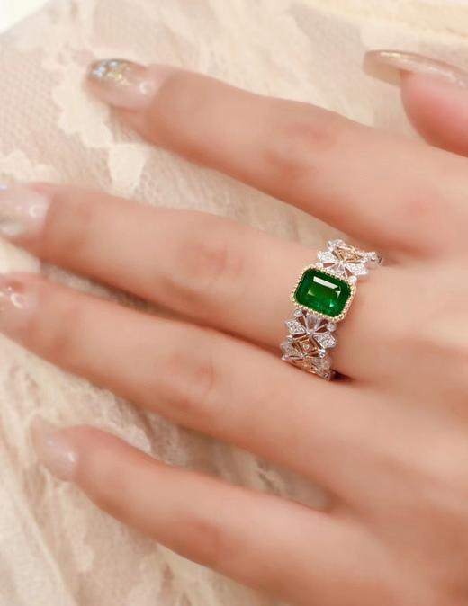 1.15ct 祖母绿戒指 商品图4