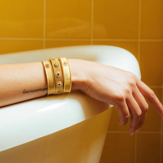 订购14周到｜Tityaravy-SAÏ RAINBOW-珐琅 手镯［法国设计师］ 商品图1