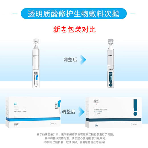 绽妍透明质酸修护敷料次抛1.5ml*30支 商品图1