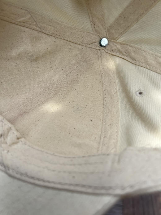 78-1 潮牌 渠道货 粉红RB字母刺绣 黄油色 棒球帽 鸭舌帽 商品图12