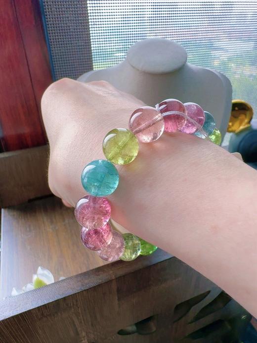 35.32g 10.8mm 碧玺手链 商品图8