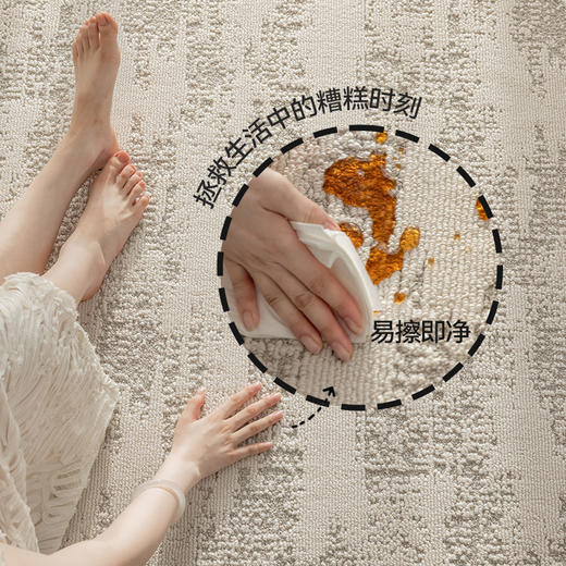 【春和】金蝉重磅三防工艺绒感地毯 商品图3