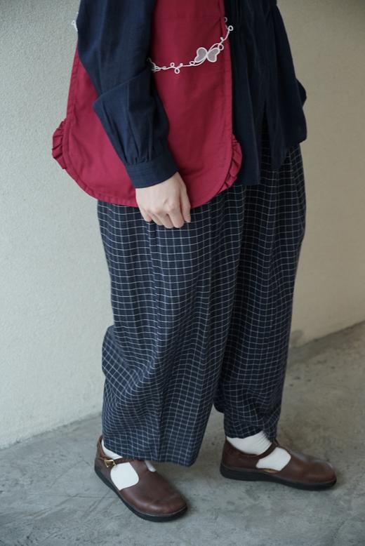 KHADI&CO ​​棉质拼格长裤休闲裤(STAR Cotton Pin Check Pants) 商品图2