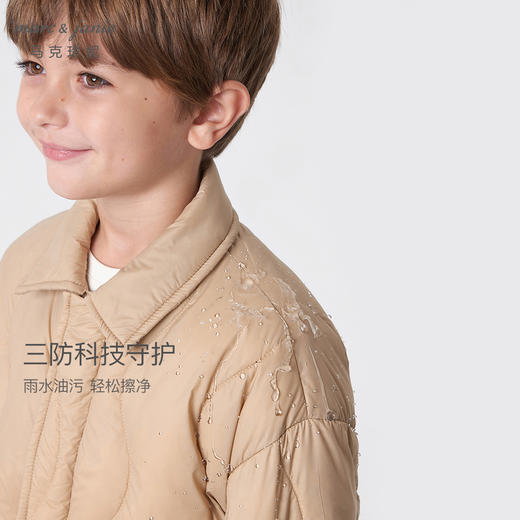 【三防】马克珍妮冬装 男女童户外风超轻衬衫羽绒服 231515 商品图2